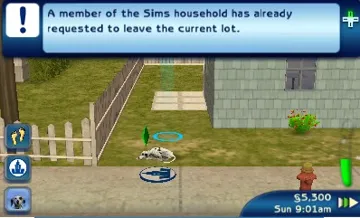 The Sims 3 - Pets (Japan) screen shot game playing